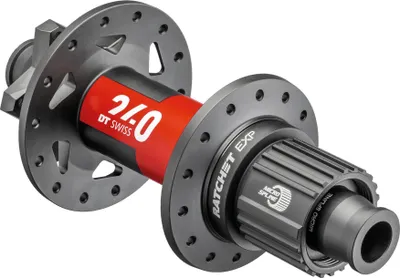 Image de Moyeu arrière DT Swiss 240 MTB Disc Brake 157/12 TA Boost+,28 L. IS 6-bolt,Shim.12, noir