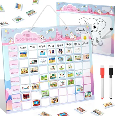 Produktbild von Magnettafel zur Planung der täglichen Aktivitäten von Kindern