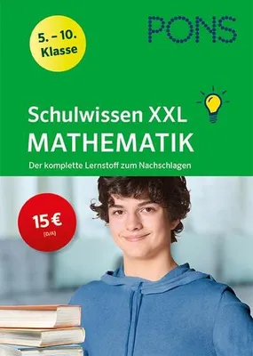 Immagine prodotto di PONS Schulwissen XXL Mathematik 5.-10. Klasse