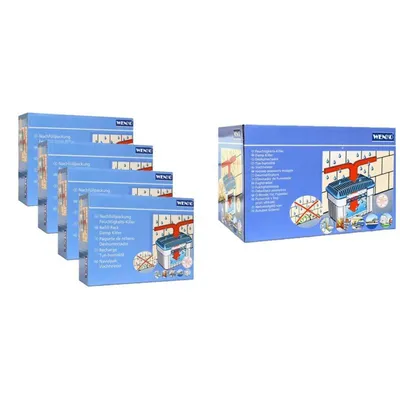 Produktbild von Wenko Feuchtigkeitskiller - Raumentfeuchter, 1 kg plus 4 Nachfüllpackungen mit