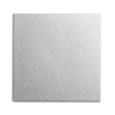 Produktbild von Decosa Deckenplatten AP 105 Zagreb - 50 x 50 cm 80 Platten = 20 qm - Edle Deckenpaneele weiß in Putz Optik - Nachbildung Paneele aus Styropor - Decken Styroporpaneele