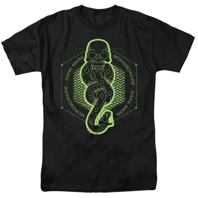 Produktbild von Harry Potter - "Morsmordre" T-Shirt für Herren/Damen Uni, Baumwolle TV36850 (XXL) (Schwarz)