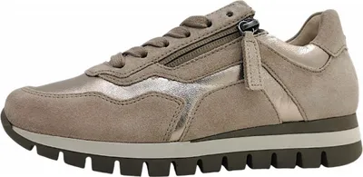 Produktbild von Gabor  Damenschuhe sportlicher Schnürer Beige Freizeit, Schuhgröße:EUR 37.5 | UK 4.5