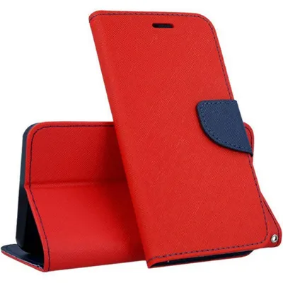 Zdjęcie produktu dla Etui książkowe FANCY CASE dla Samsung Galaxy A25 5G - Czerwony KP40604