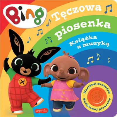 Immagine prodotto di Bing Teczowa piosenka Ksiazka z muzyka