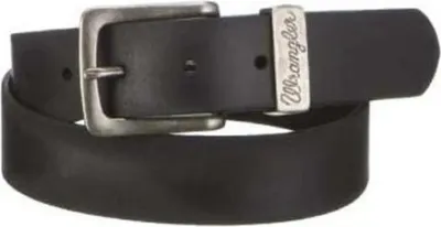 Zdjęcie produktu dla Pasek męski Wrangler Basic Metal Loop Belt Czarny 110 cm