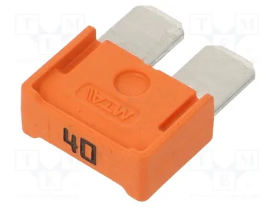 Imagen del producto de 1 x Fusible: Cartucho, 40A, para vehículos, 32V, 16,2mm, 0602940, fusible maxi para automóviles