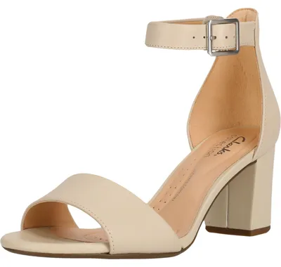 Produktbild von CLARKS Sandale Deva im eleganten Design 1233 Ivory Leather 39.5