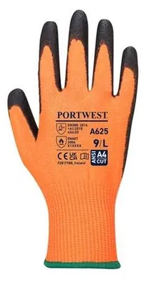 Immagine prodotto di Portwest A625 Guanto Vis-TexPoliuretanoantitaglio arancio/nero taglia L