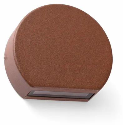 Produktbild von Faro 70826, Wandbeleuchtung für den Außenbereich, Rostfarbe, Aluminium, IP54, I, 4 W