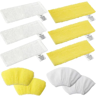 Mikrofasertuch-Set, 10 Stück, für Kärcher EasyFix SC2–SC5