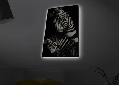 Produktbild von Opviq, 4570MDACT- LED4451, Bunt, Leinwandbilder, 45 x 70 cm, 100% Wildleder -Leinwand