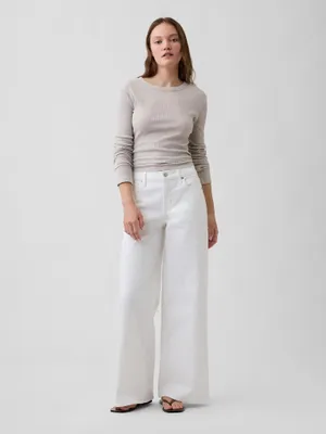 Produktbild von GAP Jeans mit mittelhohem Bund und weitem Bein 32REG