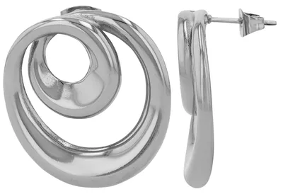 Produktbild von Akzent Damen Ohrring  "Dunja" aus langlebigem Edelstahl, wasserfest, Statement Schmuck
