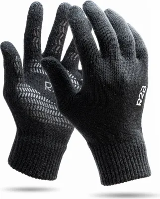 Produktbild von R2B Touchscreen Handschuhe für Herren / Damen im Winter - Größe M