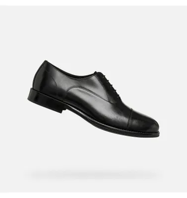 Obrázek produktu pro Černé pánské společenské boty Geox od Barberigo, velikost 41