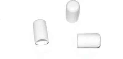 Produktbild von 50 x Kappe für Rundrohr D=6 mm L=11 mm weiss PVC