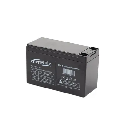 Obrázek produktu pro EnerGenie Bateria de plomo 12V 7A (LA12-7) dim. 151 x 65 x 93 mm