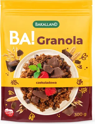 Zdjęcie produktu dla Bakalland Ba! Granola Czekoladowa 300 G