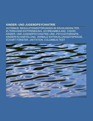 Produktbild von Kinder- und Jugendpsychiatrie