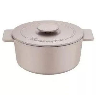 Produktbild von Masterpro Gusseisentopf Eternal, Ø 21cm Art:beige