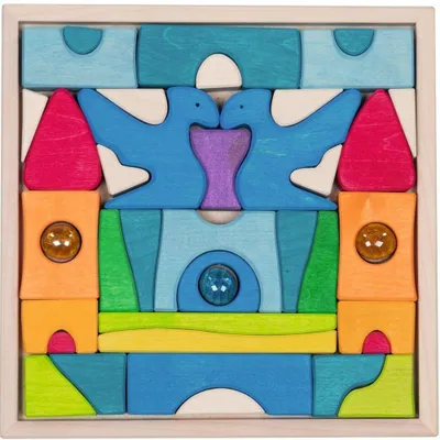 Productafbeelding van goki Kasteelbouw-puzzel: Kasteel Funkelstein