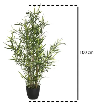 Produktbild von Atmosphera 90 Cm Deco Green Collection Künstliche Pflanze Mehrfarbig  Mehrfarbig One Size