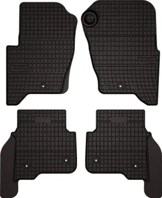 Zdjęcie produktu dla Gumowe dywaniki samochodowe do Land Rover Discovery IV SUV (2009-2016) - czarne dopasowane dywaniki podłogowe zestaw (4 szt.)