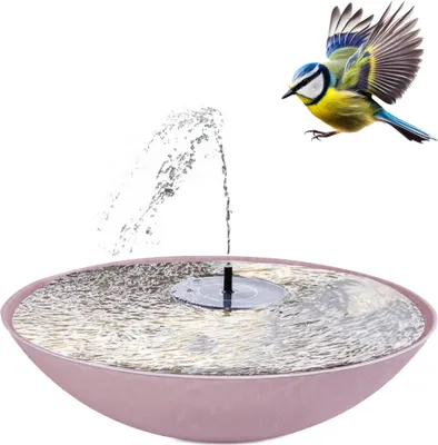 Produktbild von Outdoor Solar Brunnen Set 45cm rosa
