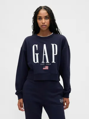 Obrázek produktu pro Mikina GAP Oversize s logem VintageSoft, velikost L