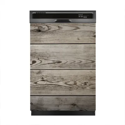 Produktbild von Magnete Dekorative 60x80 cm Küche Magnetmatte Spülmaschine - Dunkle Holz
