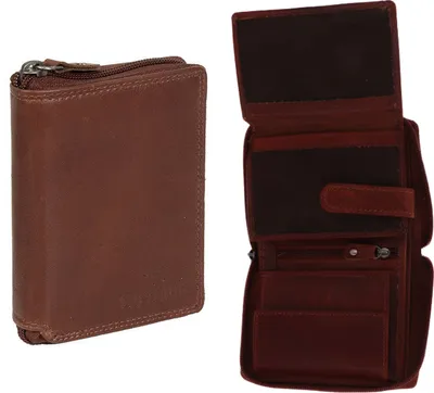 Produktbild von Mustang Udine Wallet Universal Leder Premium Wallet Hardable Card Leder Braun 06.102101