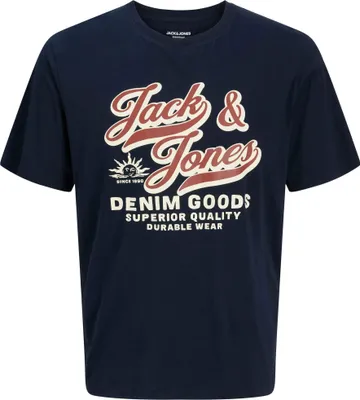 Obrázok produktu pre Pánske tričko s logom Jack & Jones (plussize)