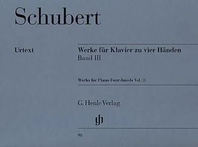 Image de Werke für Klavier zu vier Händen. Bd.3