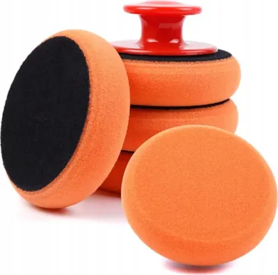 Obrázek produktu pro AMiO Sada voskovacích houbiček na auto s rukojetí 10 cm, 5 ks