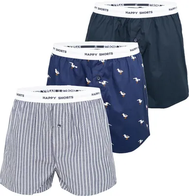 Produktbild von Phil & Co. Berlin Herren Boxer All Styles - 123-Möwe Mix - Größe XL