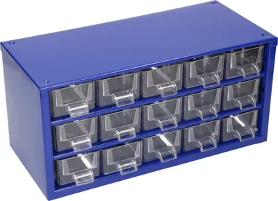 Obrázek produktu pro KOTARBAU Zásobník malých dílů Kovový třídicí box Box na díly Skladovací box 15K