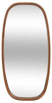 Produktbild von Ovaler spiegel jasna holz 80x40cm  - Atmosphera créateur d'intérieur