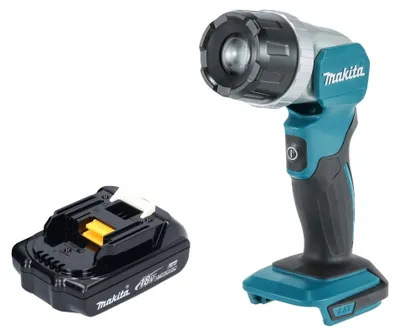 Immagine prodotto di Makita DML 808 Y1 Lampada portatile a batteria 14,4 / 18 V 190 lm LED + 1x batteria ricaricabile 1,5 Ah - senza caricabatterie