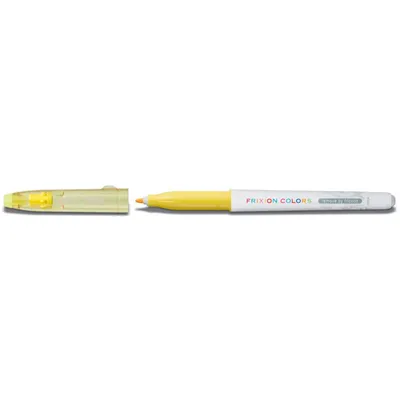 Obrázok produktu pre Pilot FriXion, Stredná, Žltá, Guličkové zakončenie, 2,5 mm, 0,63 mm, Biela, Žltá