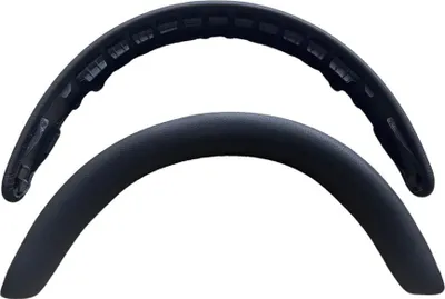 Zdjęcie produktu dla INF Pokrowiec na pałąk ze skóry jagnięcej Premium do Bowers & Wilkins PX7S2 i PX8 Czarny