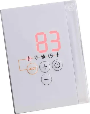 Obrázok produktu pre Saunová regulácia, riadiaca jednotka SENTIOTEC Professional D2, biela