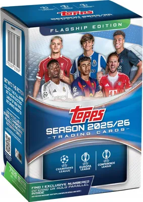 Produktbild von Topps UEFA Club Competitions Flagship 2025/26 Value Box