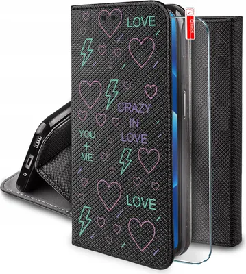 Image de Coque pour Xiaomi Redmi 15C 5G MAGNET MOTIFS | CŒUR DE LA SAINT-VALENTIN | COQUE + VERRE