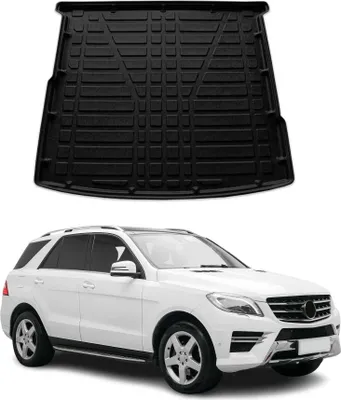 Image de Bac de coffre pour Mercedes M Classe W166 2011-2015 Caoutchouc TPE