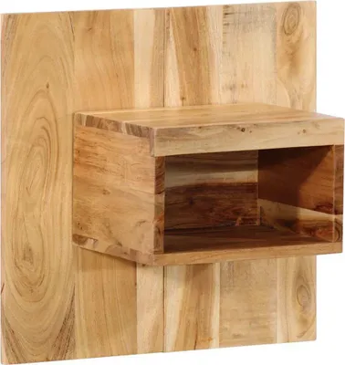 Produktbild von Nachttisch 50x27x50 cm Massivholz Akazie