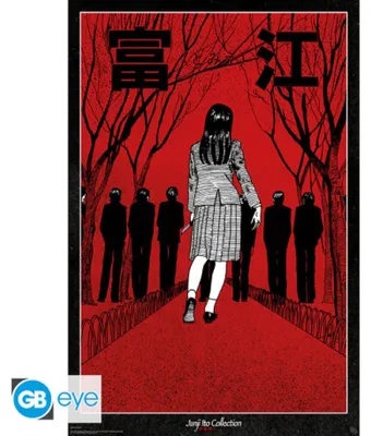 Productafbeelding van JUNJI ITO - Poster, formaat 91,5 x 61 cm,Mix-certificering - Tomie, de obsessie