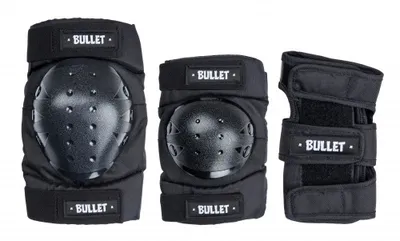Produktbild von Bullet 3-teiliges Schlittschuhschutz-Set für Erwachsene