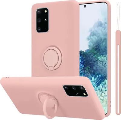 Produktbild von Cadorabo Hülle für Samsung Galaxy S20 PLUS Schutz Hülle in Rosa Handyhülle TPU Etui Case Cover