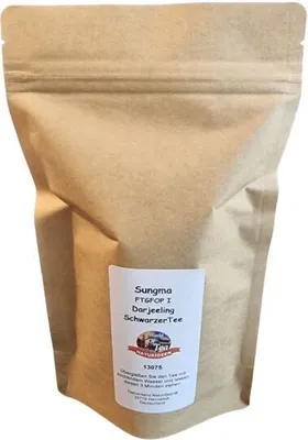 Produktbild von Sungma FTGFOP I Darjeeling Schwarzer Tee Naturideen® 100g